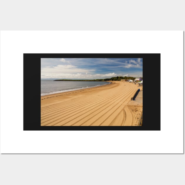 Whitmore Bay, Barry Island Beach, Wales Wall Art by dasantillo